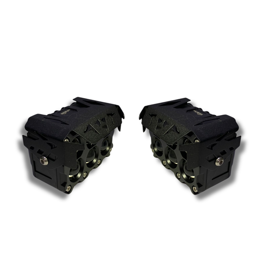 Faro LED para Moto Carlumex 6 LUPAS 72W – Máxima Iluminación y Estilo Personalizable