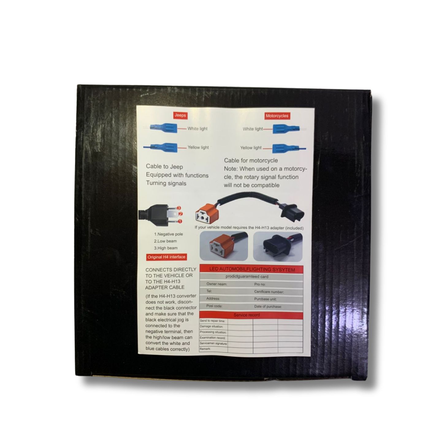 Faro Auxiliar LED Tuzoluz Boss 60W 10,000 Lúmenes Blanco/Ámbar 12V–24V