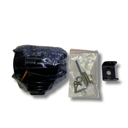 Faro LED Carlumex para Moto – 2 Lupas Blanco y Amarillo 32W