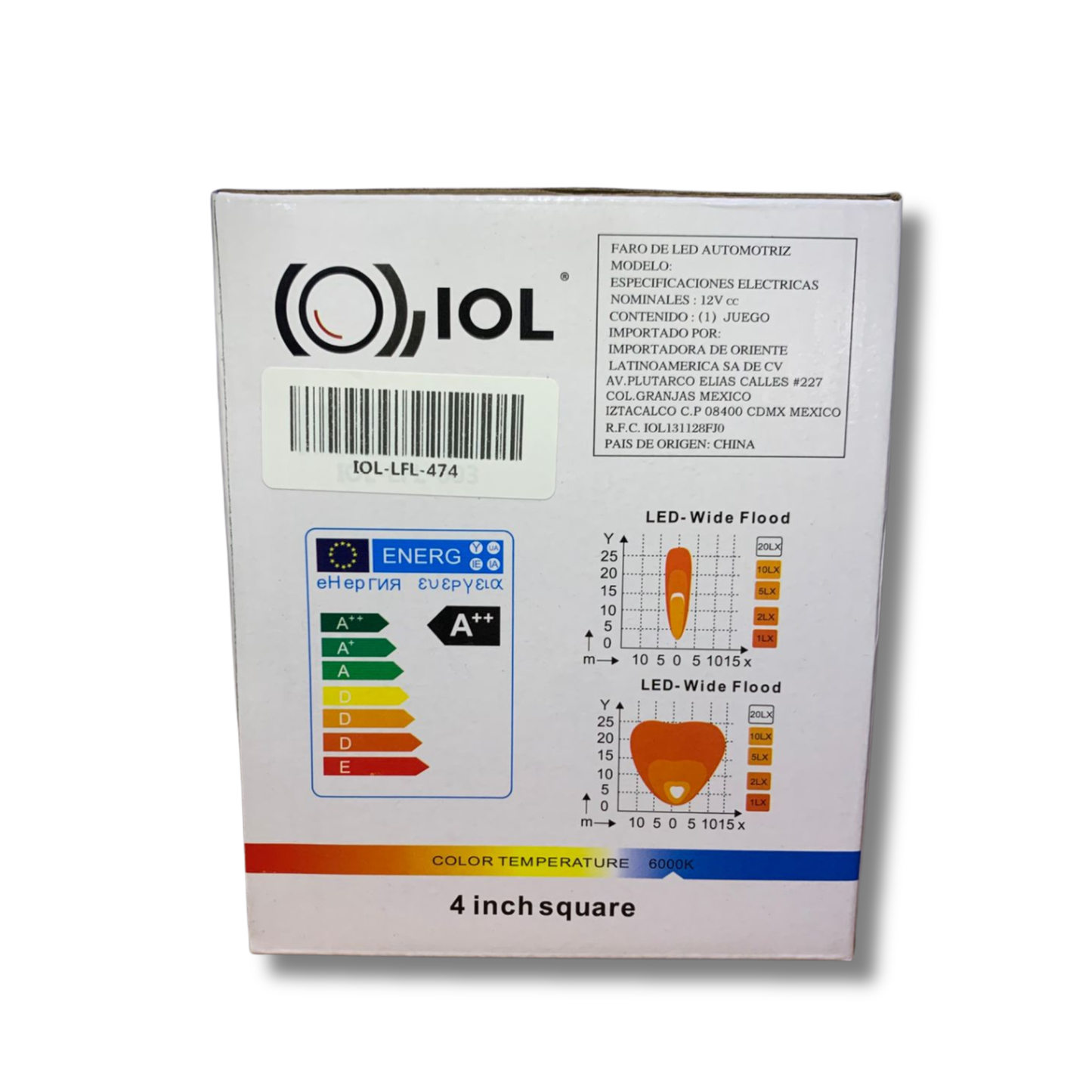 Faro LED IOL 27W – Iluminación Potente y Confiable