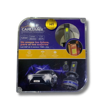 Foco LED Automotriz Carlumex H1 – Alto Desempeño y Máxima Iluminación
