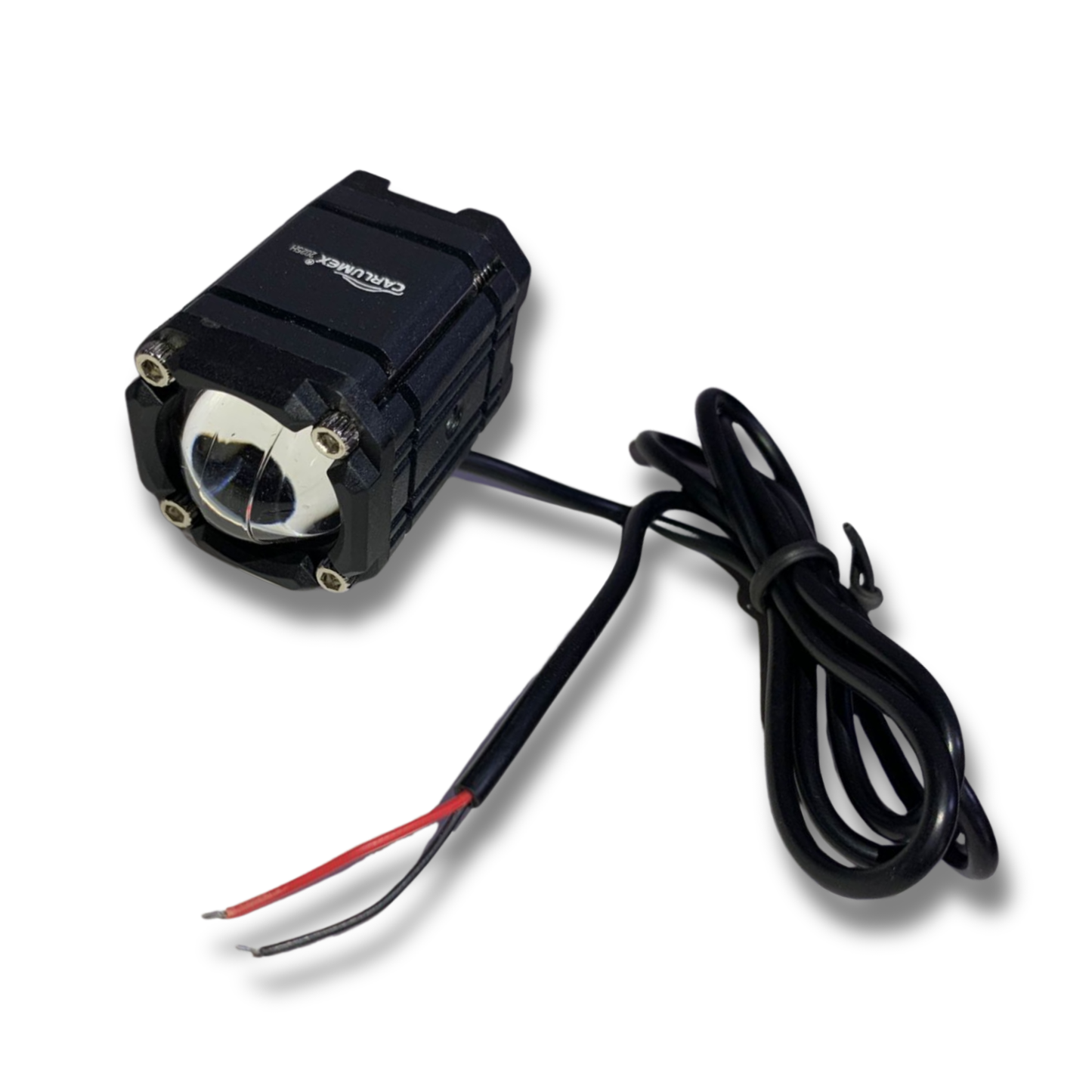 Faro LED Mini Carlumex para Moto – 1 Lupa, 24W, Blanco/Amarillo