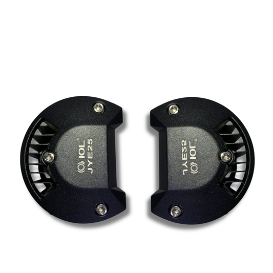 Faro LED 12V de Alto Rendimiento 60W – Iluminación de Inundación Amplia 6,000K con Doble Lente