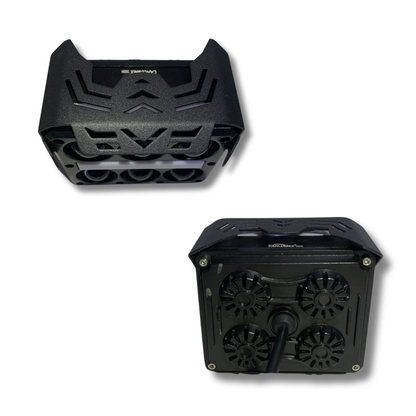 Faro LED para Moto Carlumex 6 Lupas con Cuarto 72W – Potencia, Precisión y Estilo Personalizable