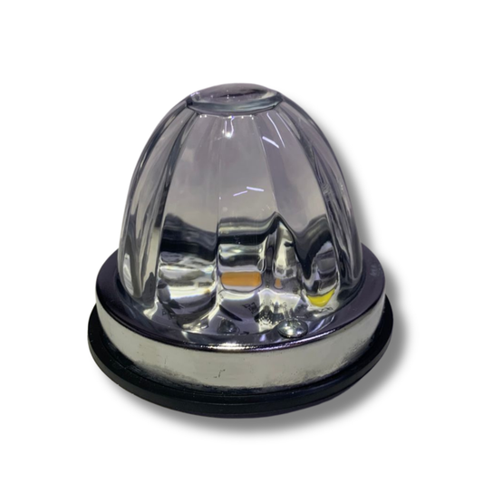 Plafón LED Renovatio Watermelon Universal 12V/24V – Luz Frontal Fija y Estrobo, Vidrio
