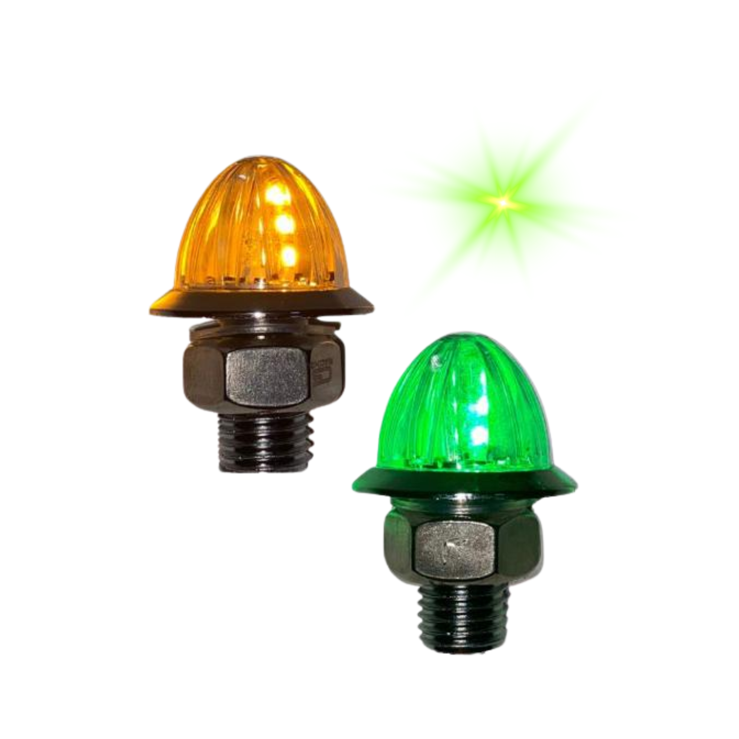Plafón Mini Watermelon CS Racing – Bicolor con Efecto Estrella y Estrobo