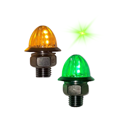 Plafón Mini Watermelon CS Racing – Bicolor con Efecto Estrella y Estrobo