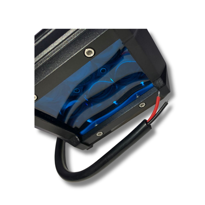 Faro LED 12V de Alto Rendimiento 60W – Iluminación de Inundación Amplia 6,000K con Doble Lente