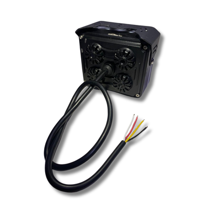 Faro LED para Moto Carlumex 6 Lupas con Cuarto 72W – Potencia, Precisión y Estilo Personalizable