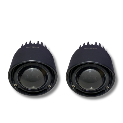 Faro LED para Moto Carlumex 68W de Lupa Única – Potencia Extrema y Precisión Óptica