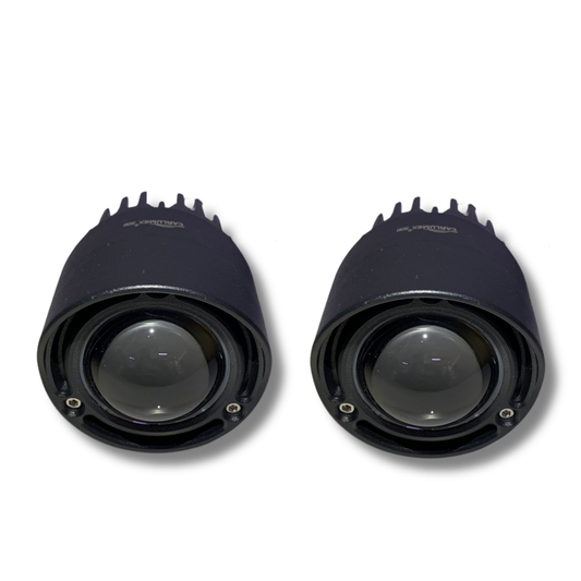 Faro LED para Moto Carlumex 68W de Lupa Única – Potencia Extrema y Precisión Óptica