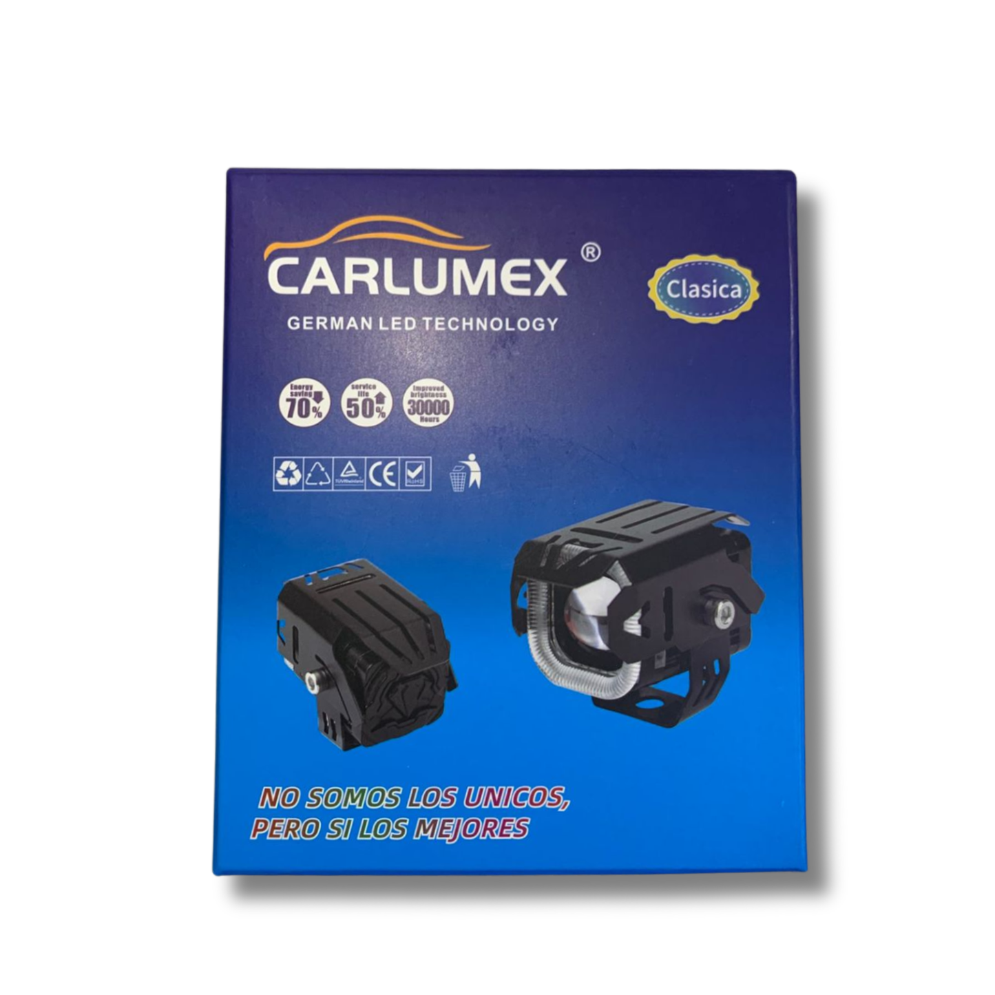 Faro LED para Moto Carlumex 24W – Alto Desempeño y Estilo Premium