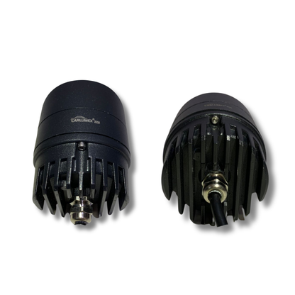 Faro LED para Moto Carlumex 68W de Lupa Única – Potencia Extrema y Precisión Óptica