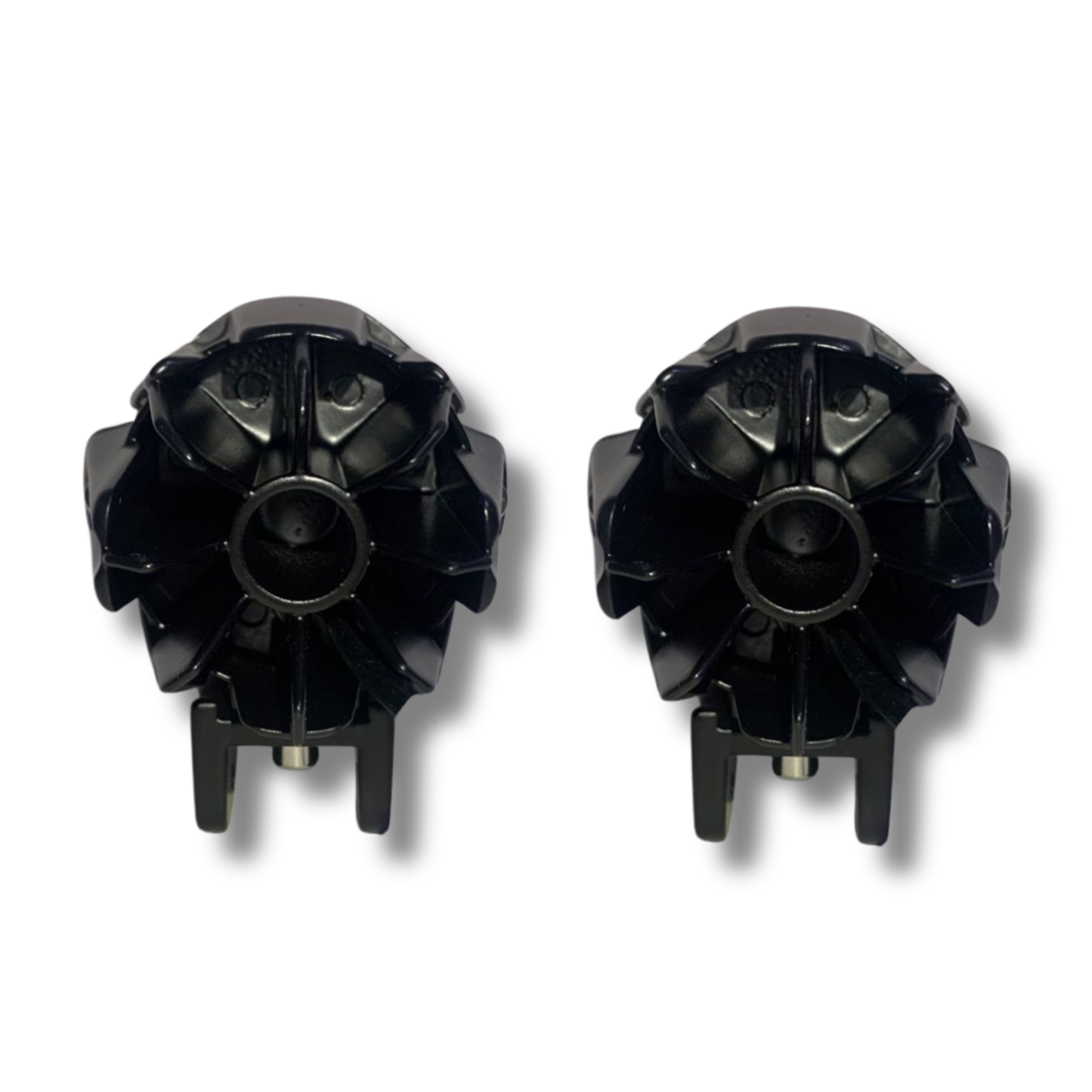 Faro LED para Moto Carlumex – 1 Lupa Redondo Blanco y Amarillo