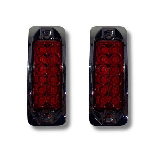 Plafón LED Universal Renovatio 12V/24V CC – 12 Leds con Luz Fija y Estrobo