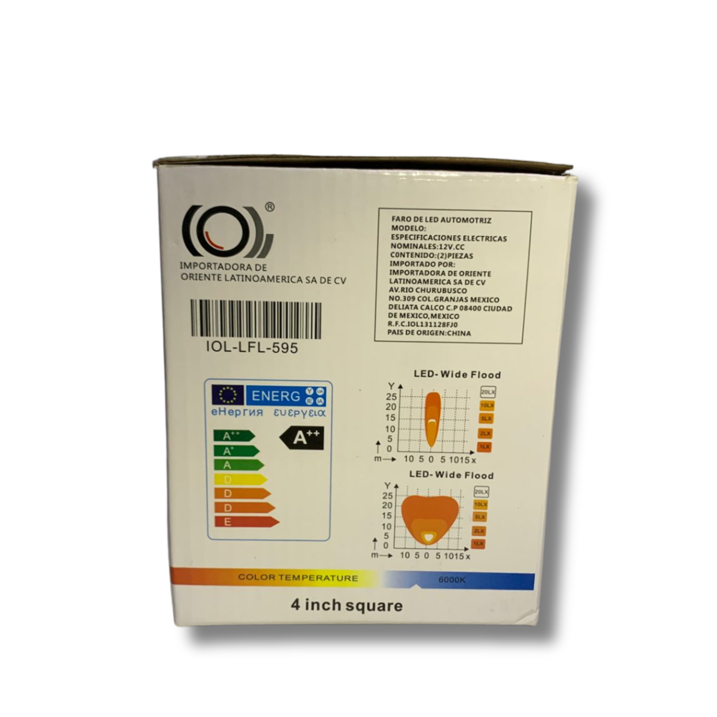 Faro LED IOL 72W – Máxima Potencia y Alto Desempeño