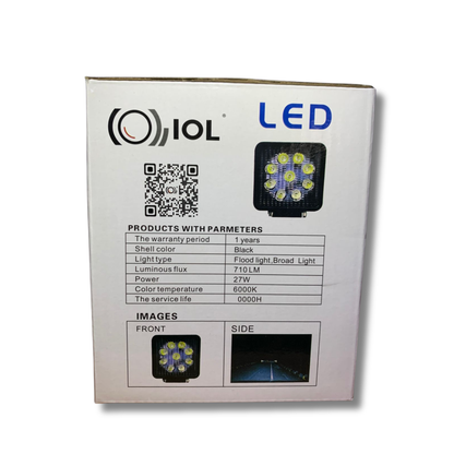 Faro LED IOL 27W – Iluminación Potente y Confiable