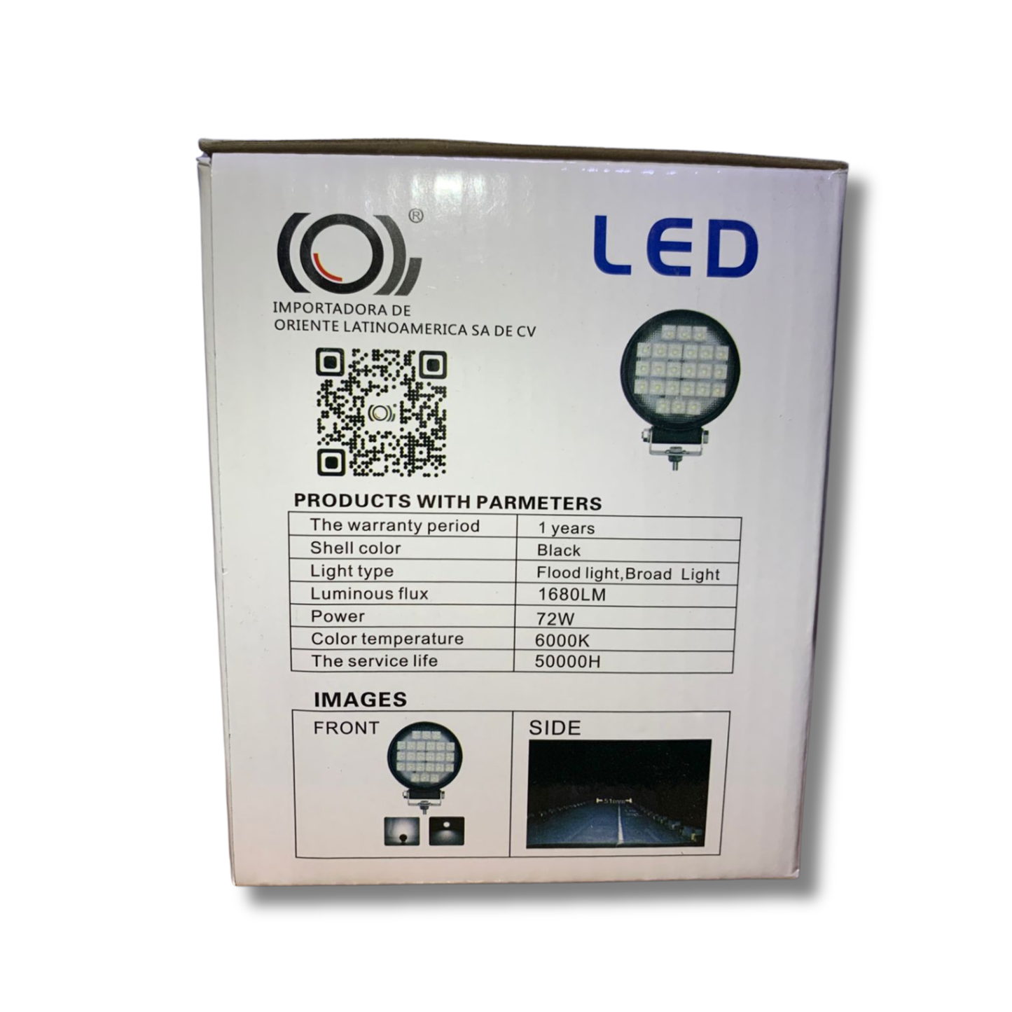 Faro LED IOL 72W – Máxima Potencia y Alto Desempeño