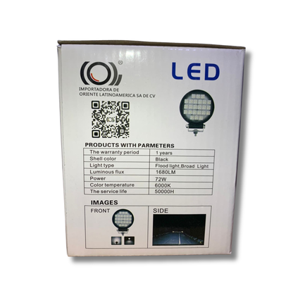 Faro LED IOL 72W – Máxima Potencia y Alto Desempeño