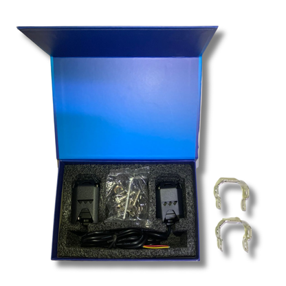 Faro LED Carlumex para Moto de 1 Lupa Blanco y Amarillo 24W 8000 Lúmenes 12V/24V