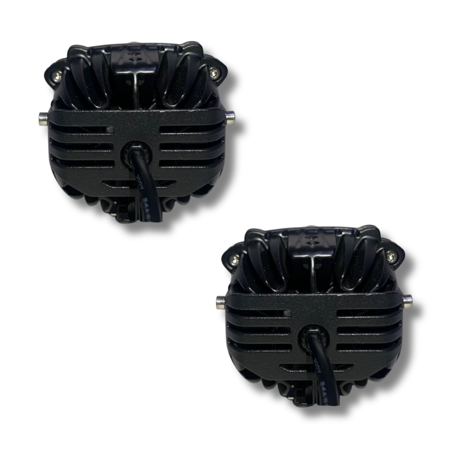Faro LED Carlumex para Moto – 2 Lupas Blanco y Amarillo 30W