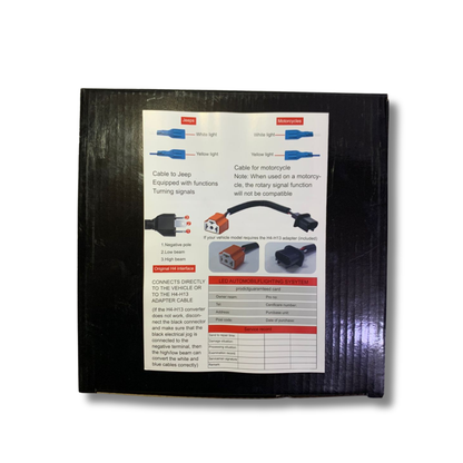 Faro Auxiliar LED Tuzoluz Boss 60W 10,000 Lúmenes Blanco/Ámbar 12V–24V