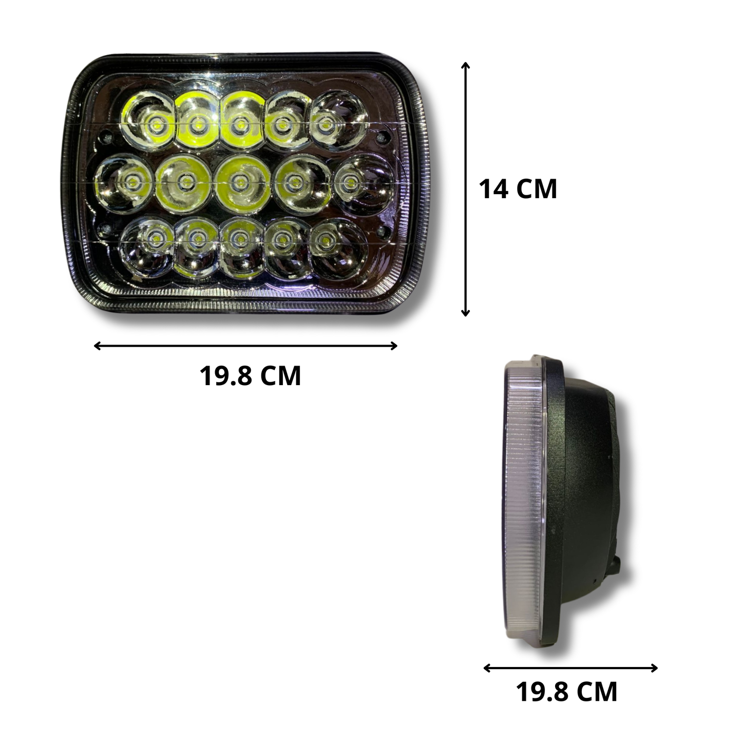 Faro LED Lumarsa 7” – 45W Luz Blanca
