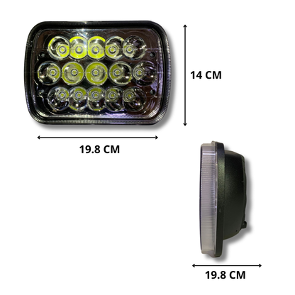 Faro LED Lumarsa 7” – 45W Luz Blanca