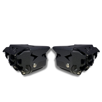 Faro LED Carlumex 2 Lupas para Moto 24W Blanco y Amarillo