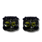 Faro LED Carlumex para Moto – 2 Lupas Blanco y Amarillo 30W