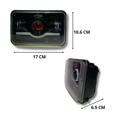 Unidad LED 5” Carlumex con Lupa – Altas, Bajas y Cuarto